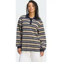 TOP Polo DE Malha Listrada Mulher adidas