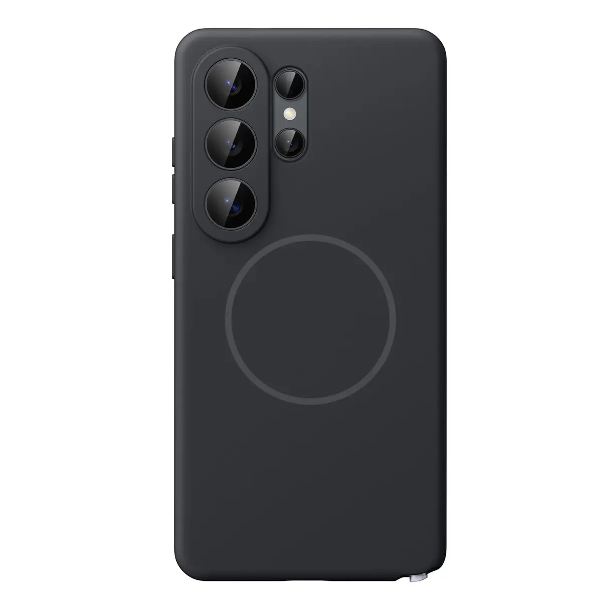JETech Capa Silicone Magnética para Samsung Galaxy S26 Ultra, Preto | Compatível com MagSafe, Toque Macio Sedoso, Proteção Total da Lente da Câmera, Case para Celular com Absorção de Impacto - 1
