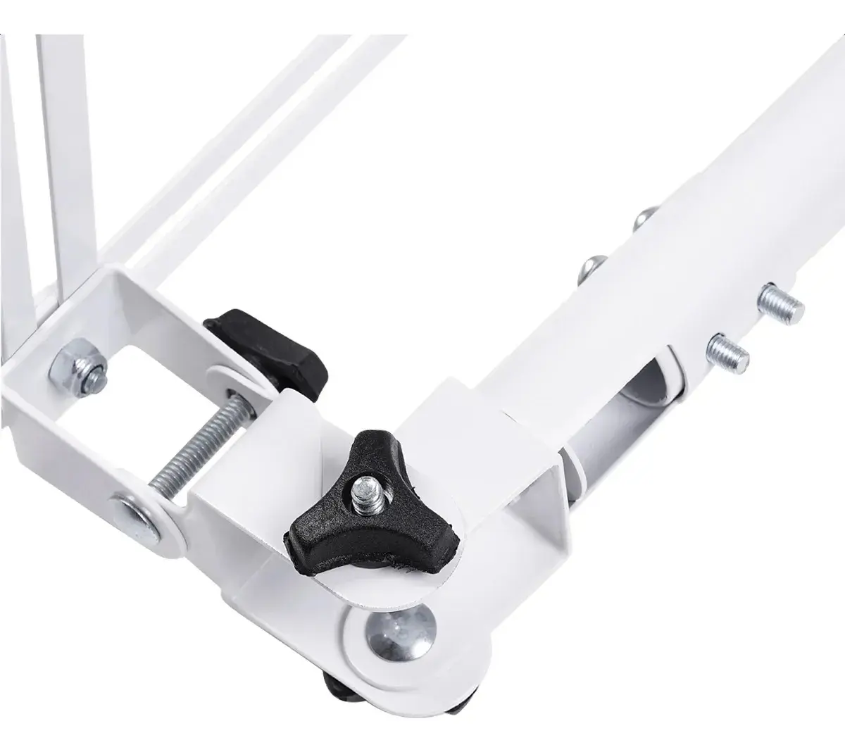 Suporte Para Projetor De Teto Parede Fixo Inclinável 15 Graus Giratório 360 Graus Suporta Até 10kg Feito Em Aço Carbono Pintura Eltrostática Brasforma Sbrp756 Branco Engate Rápido Com Kit De Parafusos thumbnail 7