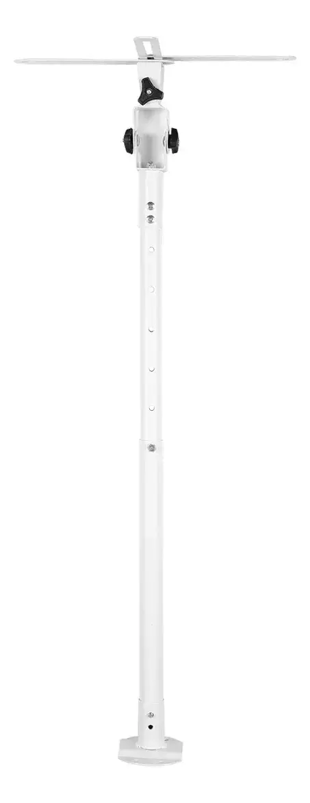 Suporte Para Projetor De Teto Parede Fixo Inclinável 15 Graus Giratório 360 Graus Suporta Até 10kg Feito Em Aço Carbono Pintura Eltrostática Brasforma Sbrp756 Branco Engate Rápido Com Kit De Parafusos thumbnail 10