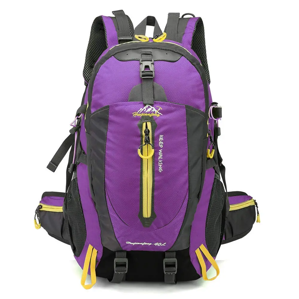 CHENXIAOHONG Mochila de trilha feminina e masculina 40L, à prova d'água, esportiva, resistente, mochila de viagem, mochila de montanha