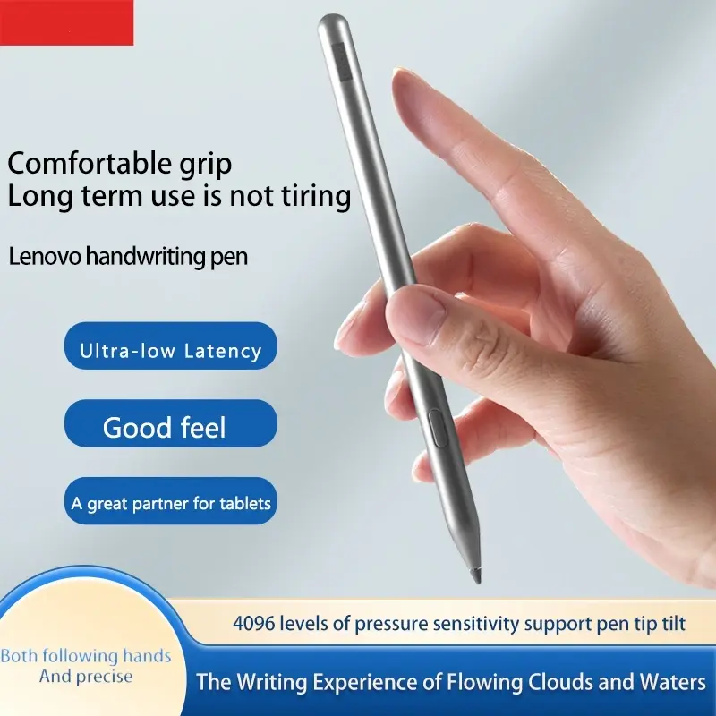 Caneta Stylus Xiaoxin Original Lenovo - Conexão Bluetooth, 4096 Níveis de Sensibilidade de Pressão, Compatível com Legion Y700 2023