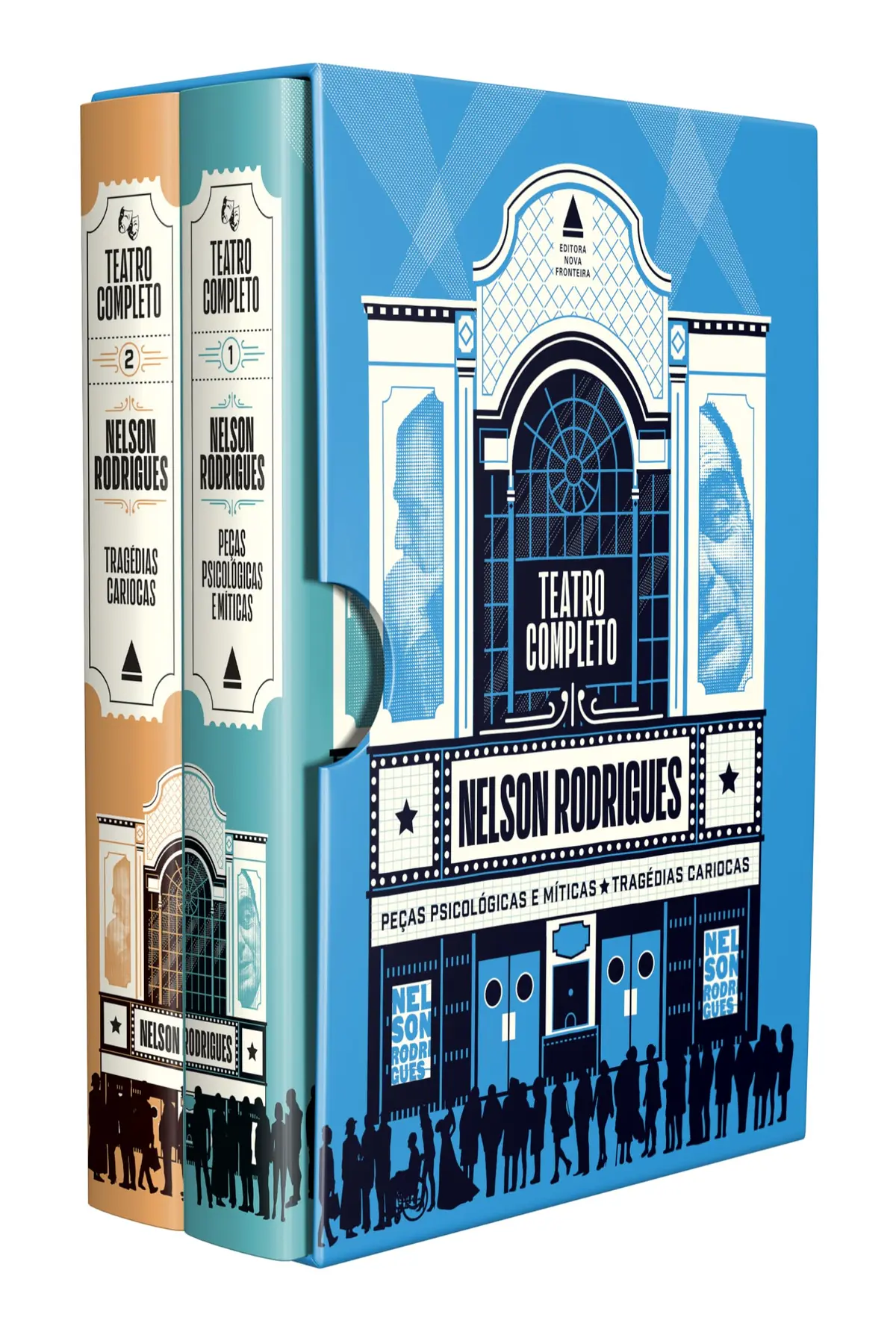 Teatro completo Nelson Rodrigues - Box: Obra em dois volumes - Exclusivo Amazon