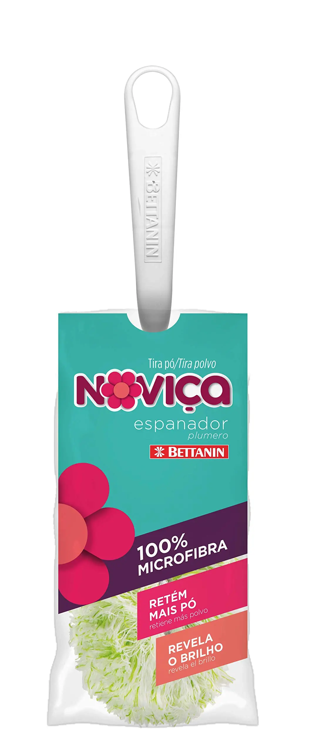 EsfreBom - Espanador com Plumas de Microfibra Curto, Bettanin