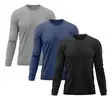 Kit 3 Camisetas Proteção Solar Uv50+ Raios Solares Praia Sol - 1