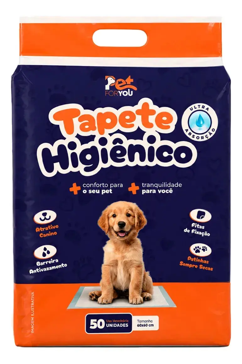 Tapete Higiênico Pet 50 Unidades 60x60 Descartável Cão Gato thumbnail 8