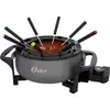 Oster Panela Elétrica Fondue 220V Cinza Versátil para Chocolate e Queijo - 1