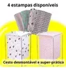 Cesto de Roupa Desmontável estrutura em inox - 1