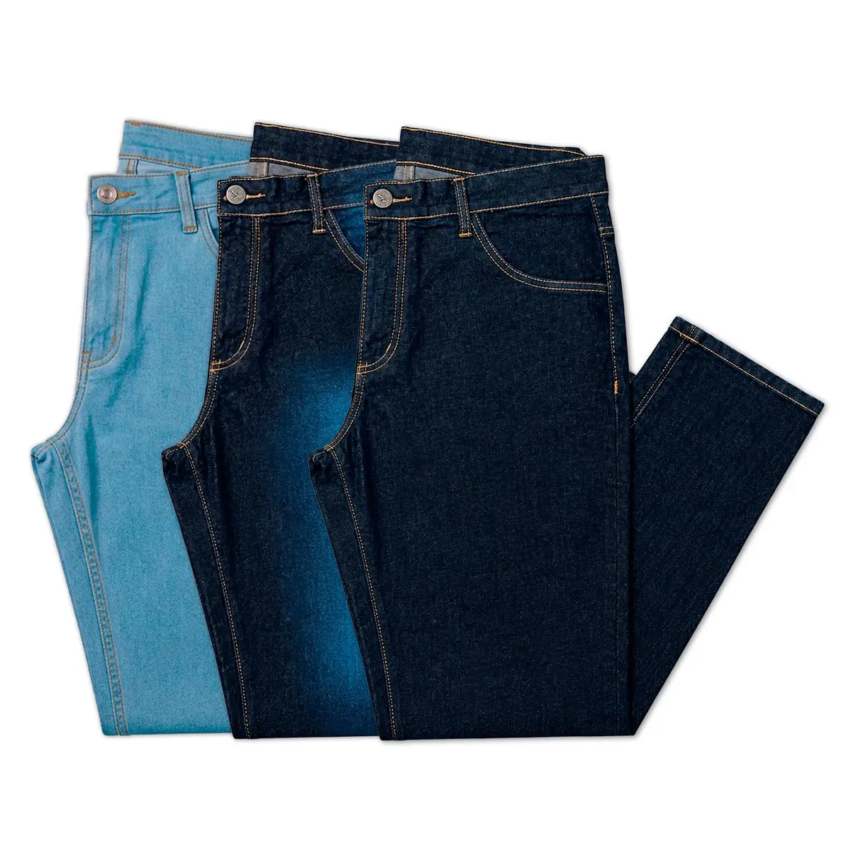 Kit 3 Calças Jeans Masculina Almix