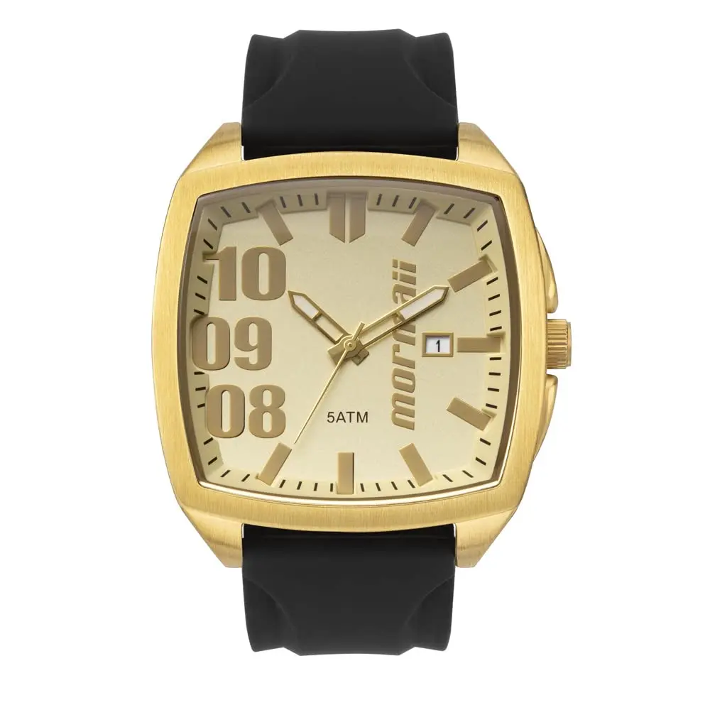 Mormaii - Relógio Masculino Steel Basic Dourado - MOVX42EAD/5X