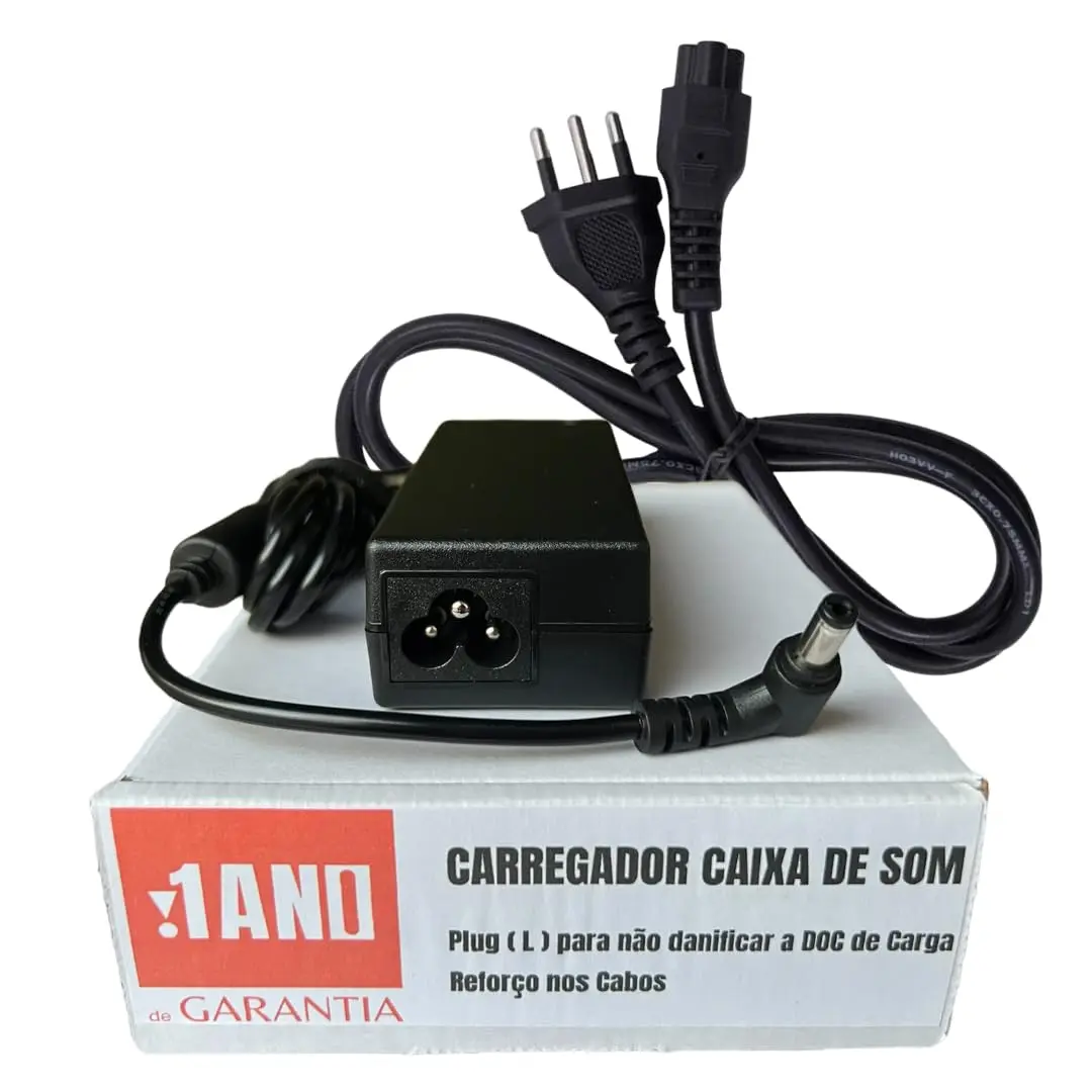 Carregador para Caixa De Som Boombox 1 e 2, Xtreme 1 e 2, Omini 10 Onyx Studio, Onyx Studio 2/3/4/5 [3]