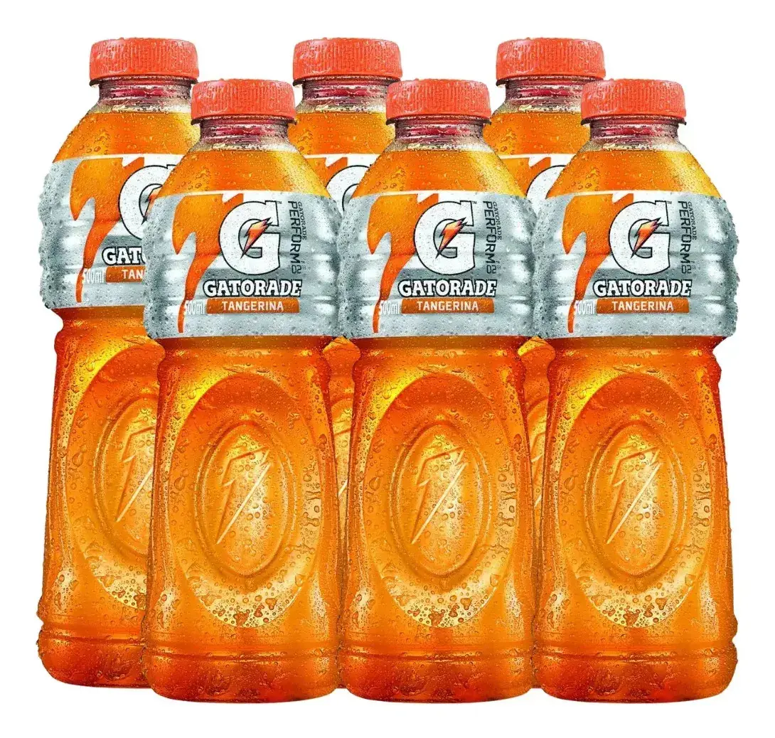 Gatorade Tangerina 500ml - Pack Com 6 Unidades