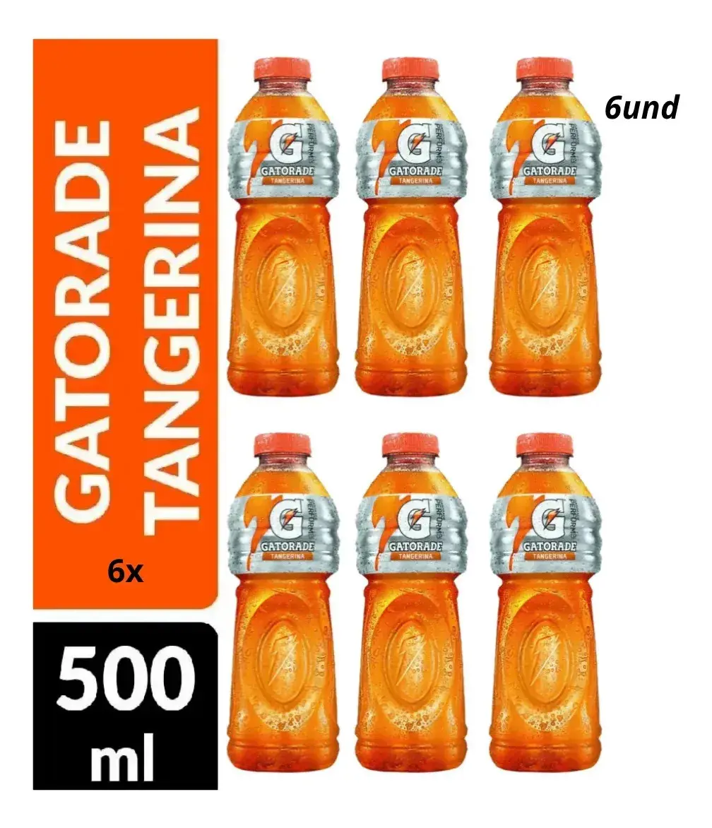 Gatorade Tangerina 500ml - Pack Com 6 Unidades thumbnail 3