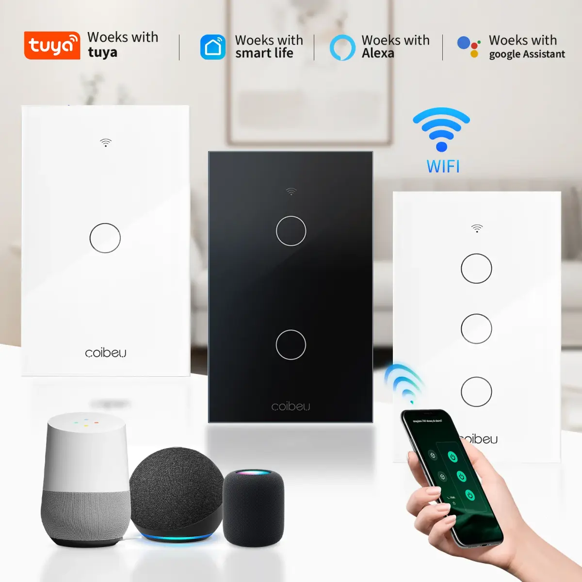 Tomada Intelegente Wifi, Interruptor Inteligente App, Alexa, Do Brasil, Fio Neutro, Google Home, 110V, 220V, Smart Switch Wifi