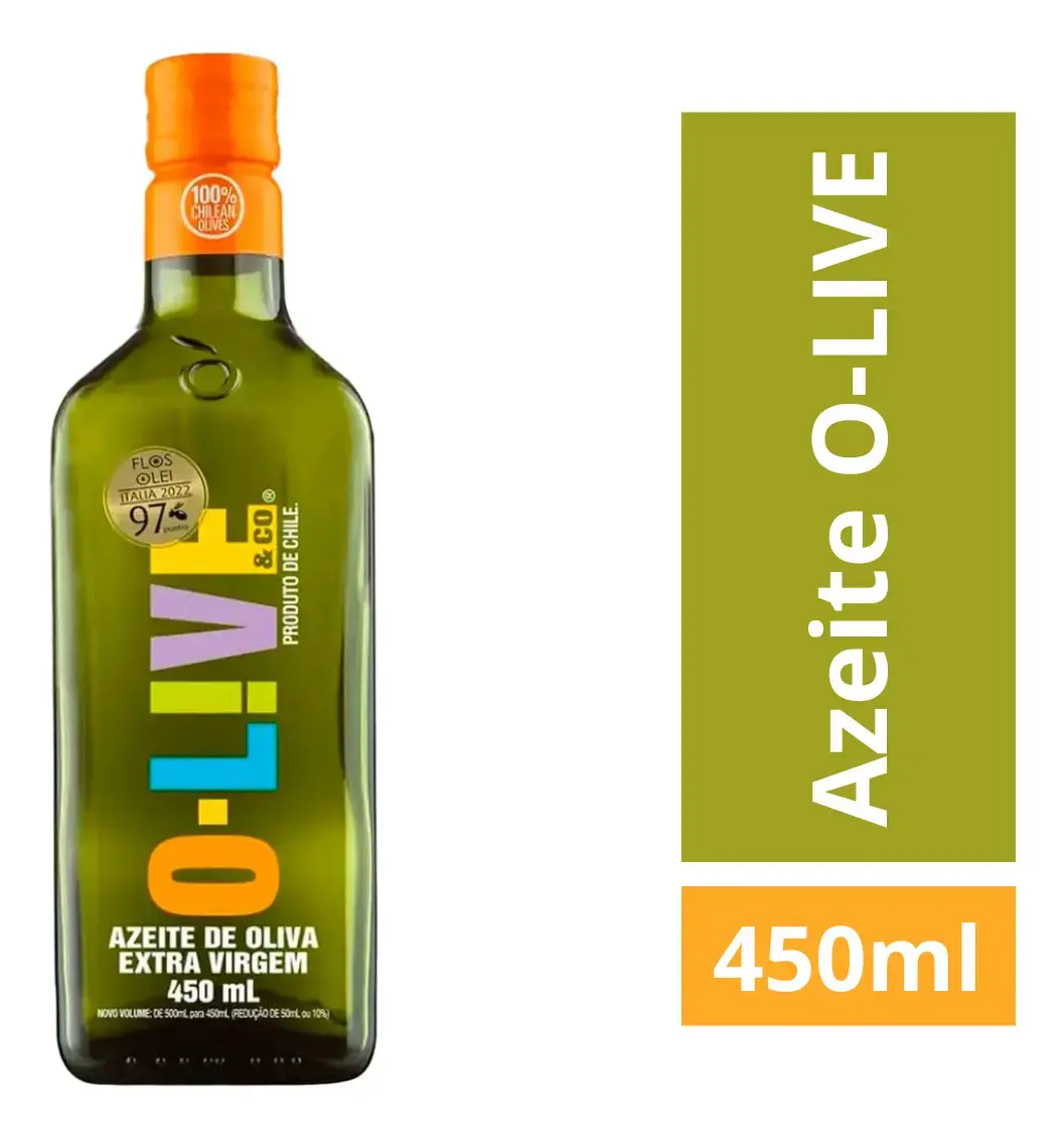 Azeite De Oliva Extra Virgem O-live 450ml