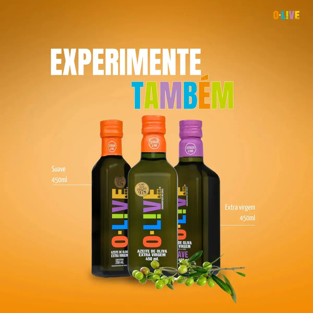 Azeite De Oliva Extra Virgem O-live 450ml thumbnail 3