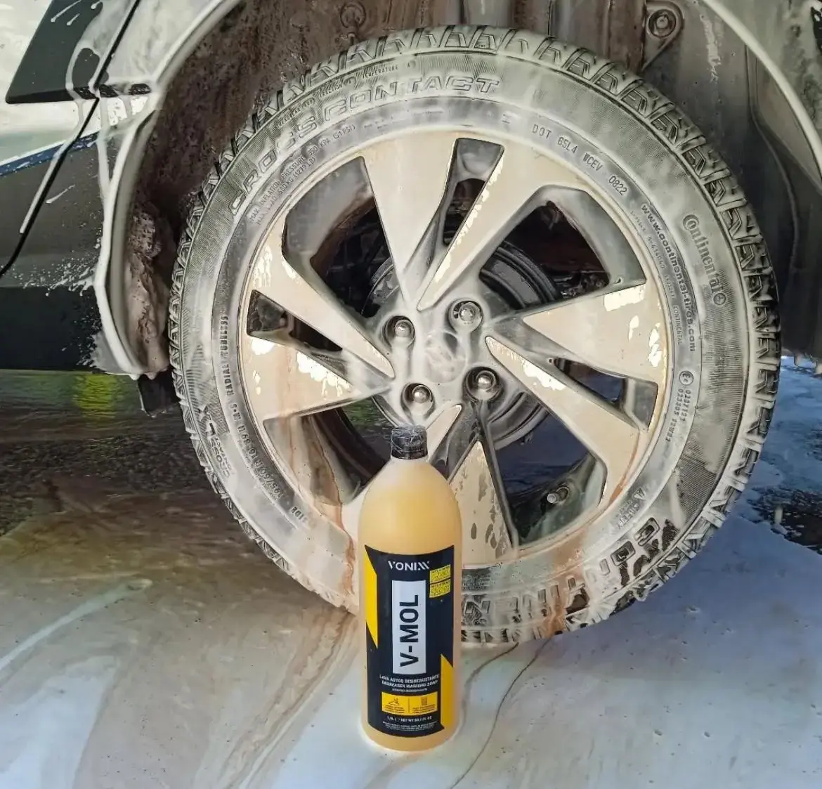 Kit Shampoo Automotivo Esfregação Neutro V-floc V-mol Vonixx thumbnail 3