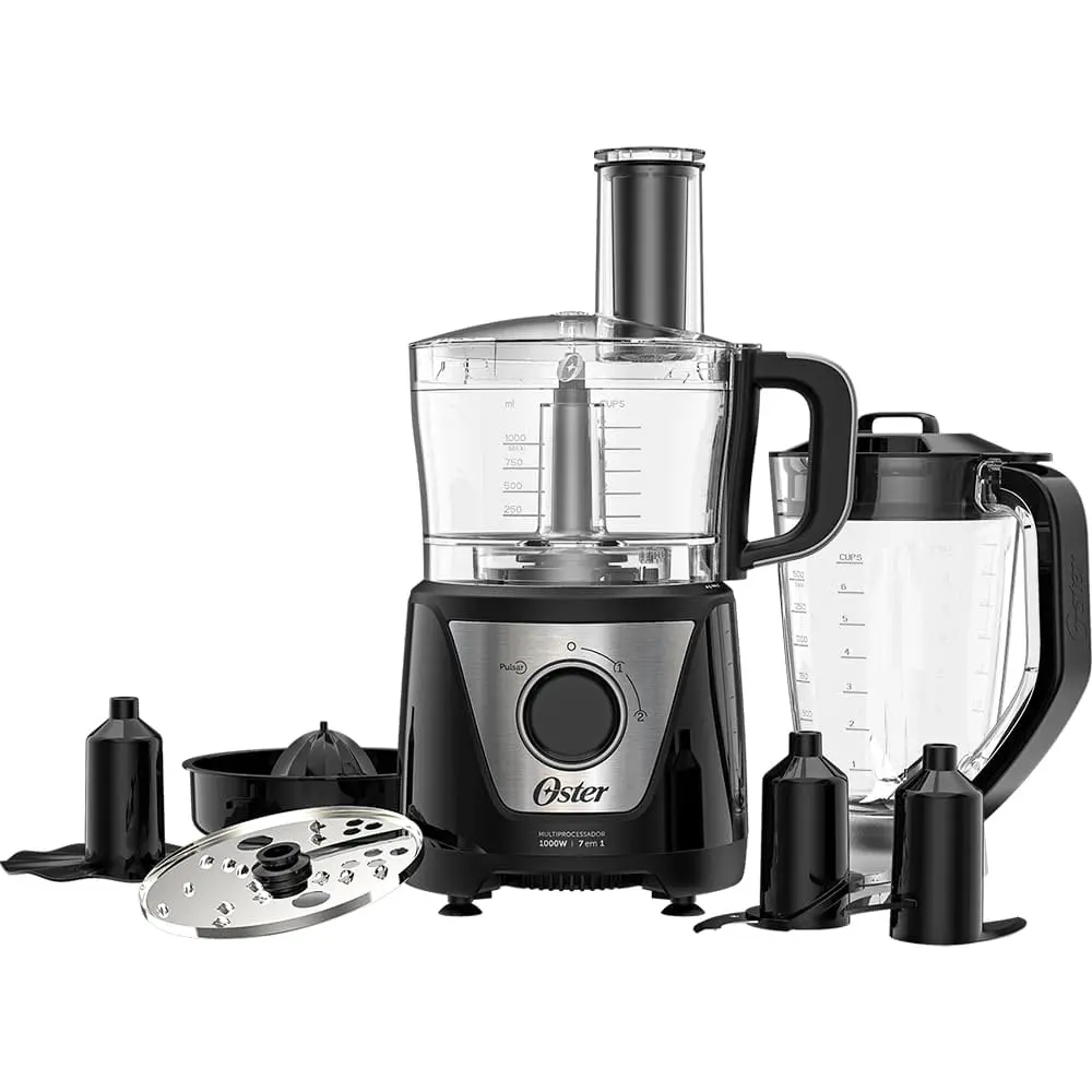 Oster MULTIPROCESSADOR OMPR850 7 EM 1 PRETO, 220V | 7 em 1, 220V - 1
