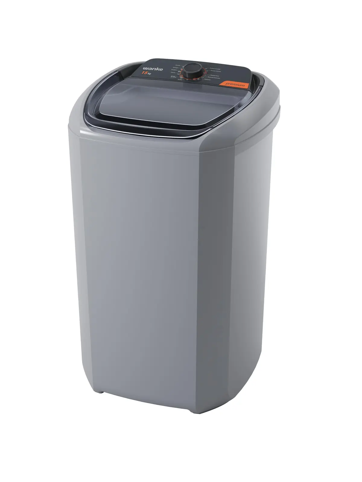 Wanke Lavadora Semiautomática Premium 15 kg Cinza 127 V - 1