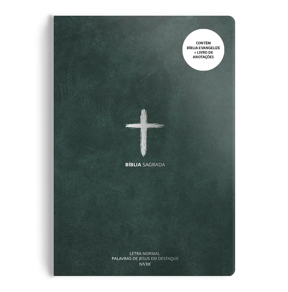 Kit Bíblia NVT Normal Graça Eterna + Livro de Anotações - 1