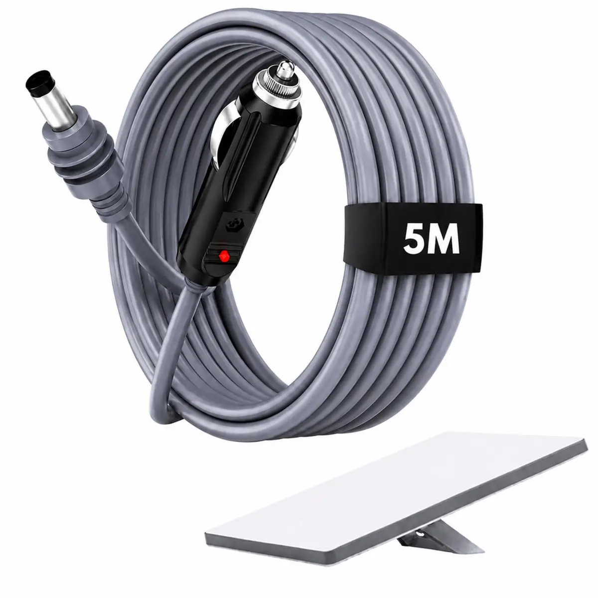 Carregador Veicular Starlink Mini 12V/24V, Carregador Veicular,Cabo Starlink Mini, Para Ligar Carregar Carro Motorhomes (5M)