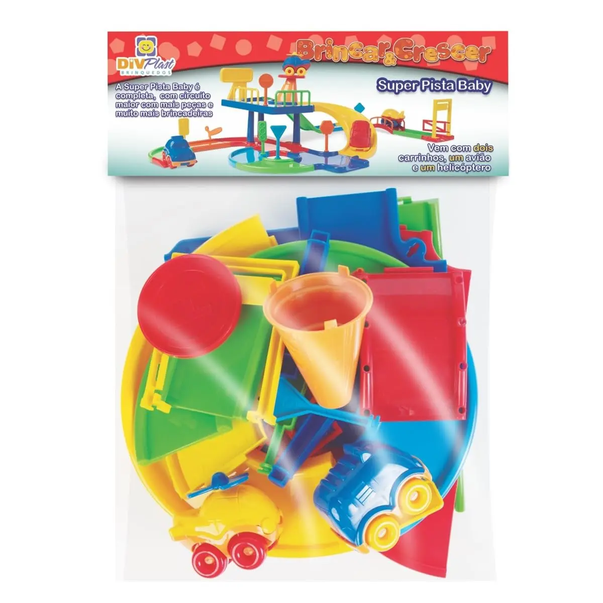 Divplast Brinquedo Super Pista Baby Brincar e Crescer
