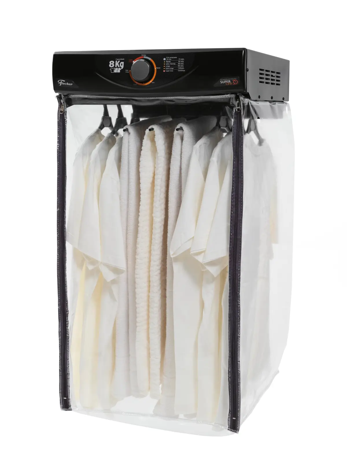 Fischer Secadora de Roupas Super Ciclo 8kg Black 220V - 1