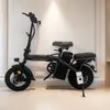 Bicicleta elétrica dobrável para adultos, pedal tripulado, compras ao ar livre, viagem - 1