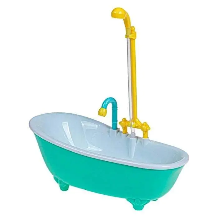 Banheira Para Boneca e Calopsita Com Chuveiro Com Água de Verdade Passarinho(Verde) - 1