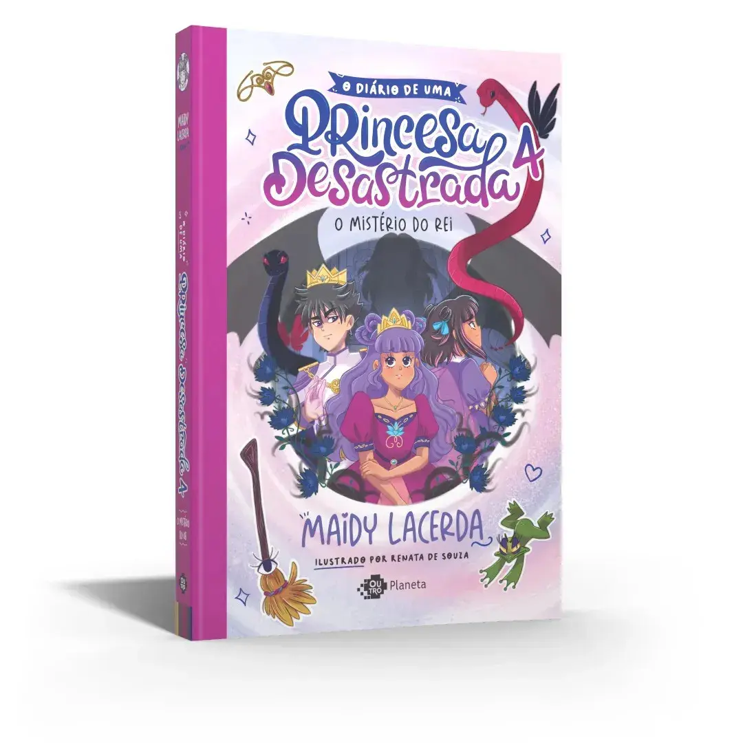 O diário de uma princesa desastrada 4 - Lacerda, Maidy - Editora Planeta - Capa Mole - 1