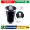 [R$10,18 MOEDAS] Copo Térmico 473ml Beba Gelado ou quente com Tampa e Abridor - 1