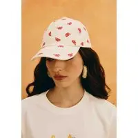Boné Bordado Lagostas Off-white