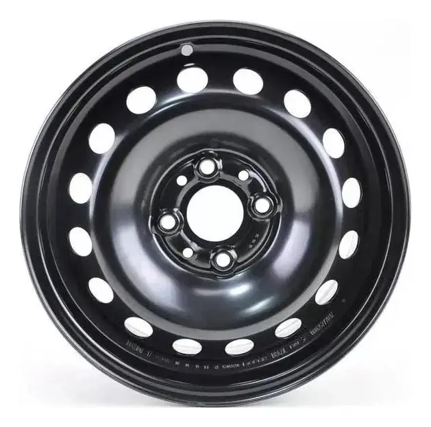 Roda Ferro Aço Aro 14 Fiat Diversos Modelos 52059490 Fiat Cor Preto