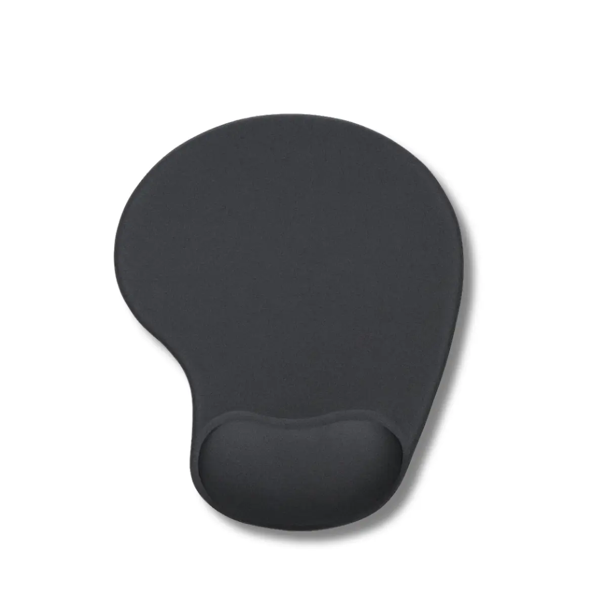 Mouse Pad Ergonômico com Apoio de Pulso em Gel 23 x 19 cm - Conforto e Prevenção de Lesões - Preto