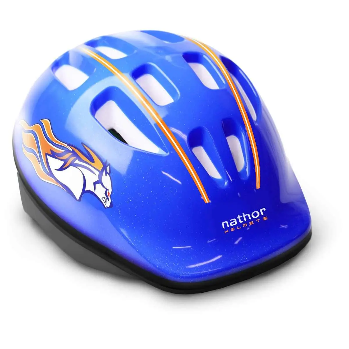 Acessorio Para Bicicleta Capacete Infantil Azul Nathor Azul - 1