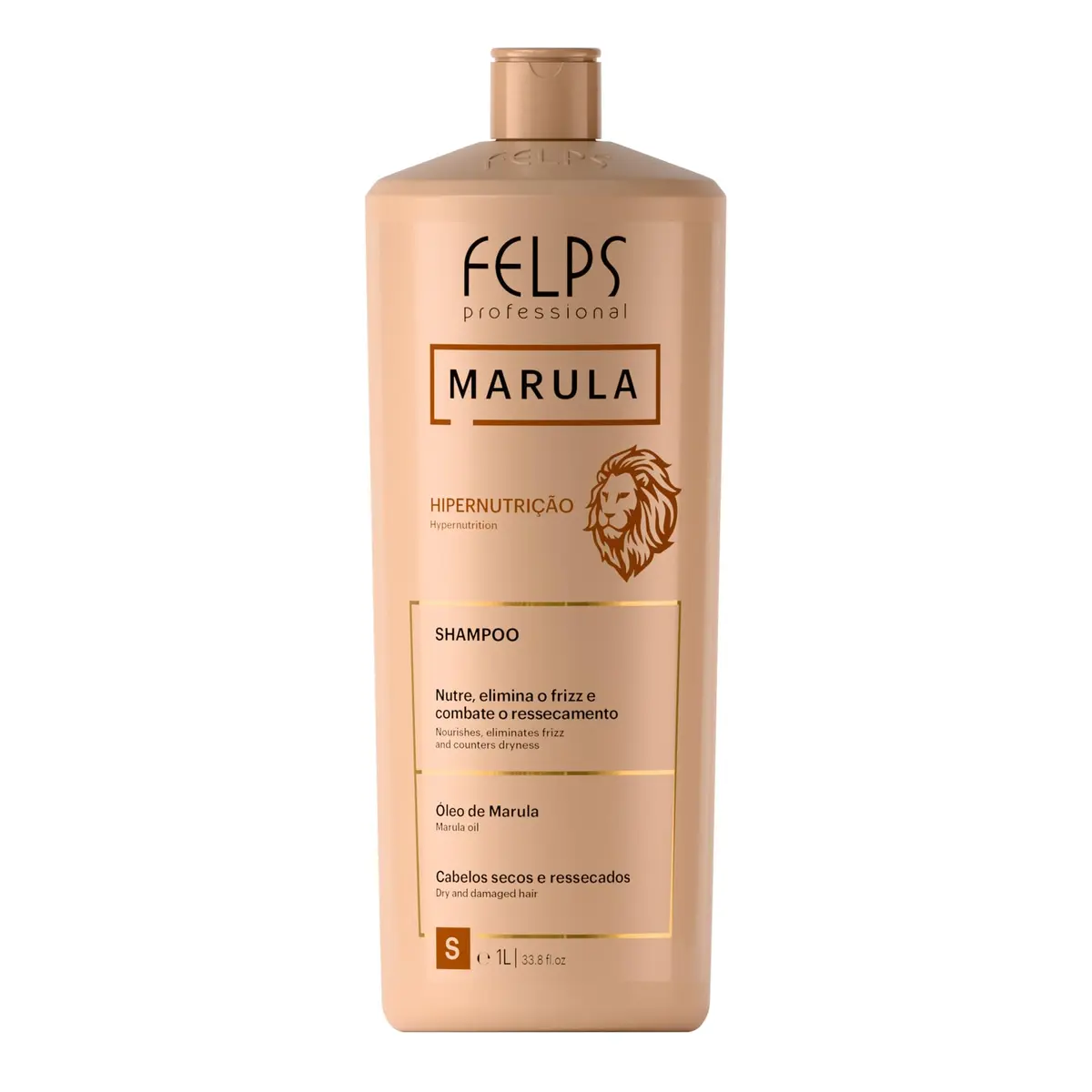 Felps Professionnel Marula Shampoo De Hipernutrição 1 L