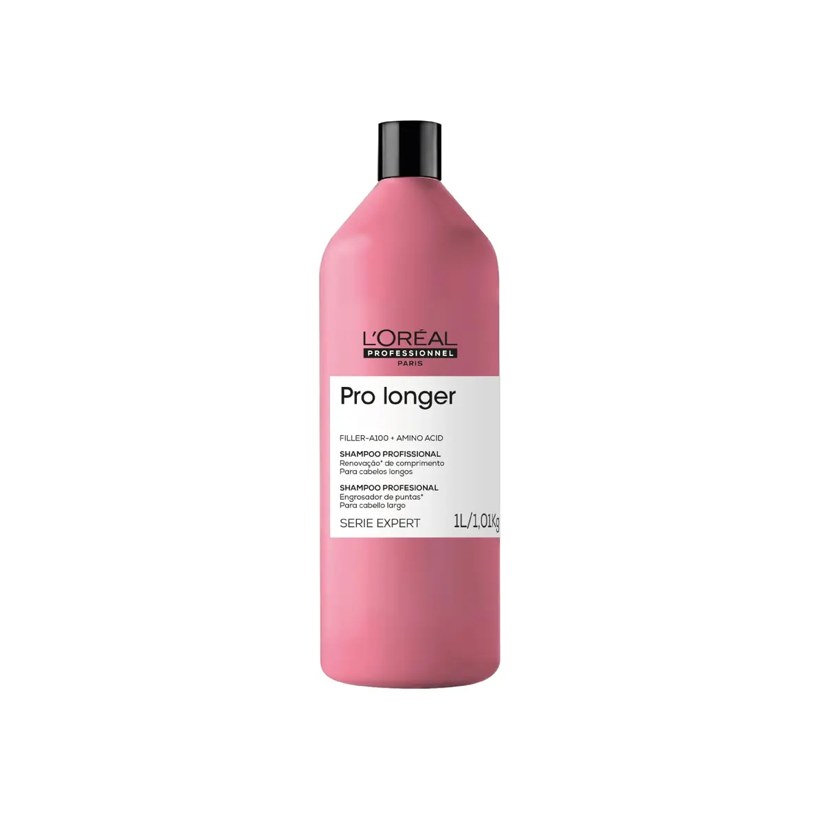L’Oréal Professionnel Pro Longer Shampoo Para Cabelos Finos Serie Expert 1L | Com Filler-A100 + Aminoácidos para cabelos frágeis e com afinamento