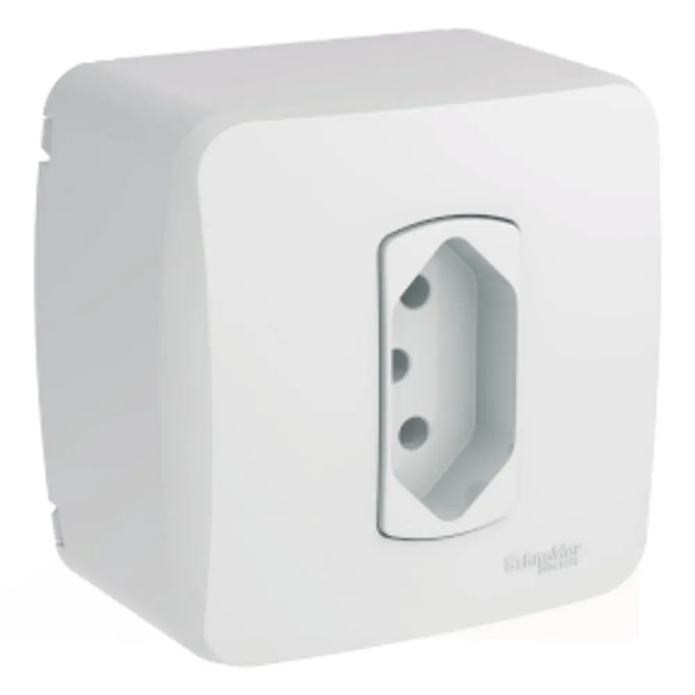 Caixa Sobr Dxmlz 1 Tomada Br 2P+T 20A-250V - Schneider Electric, Schneider Electric - 1