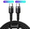 [Imposto incluso] Cabo Baseus 100W Cabo USB C para USB Tipo C, Carregamento Rápido PD - 1