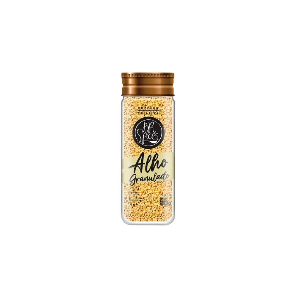 BR Spices Tempero Alho granulado 55G - 1