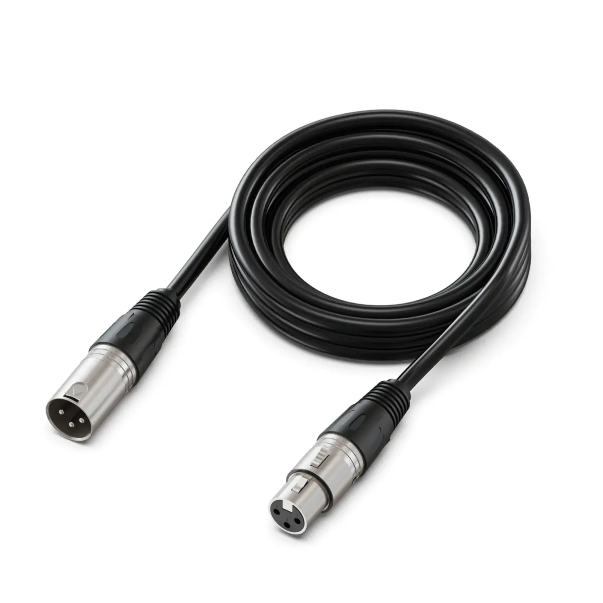 Cabo de microfone FIFINE L9 XLR macho para fêmea, cabo de 9,8 pés para microfone condensador dinâmico XLR, compatível com AM8 K688 SC3 Tank3 - 1