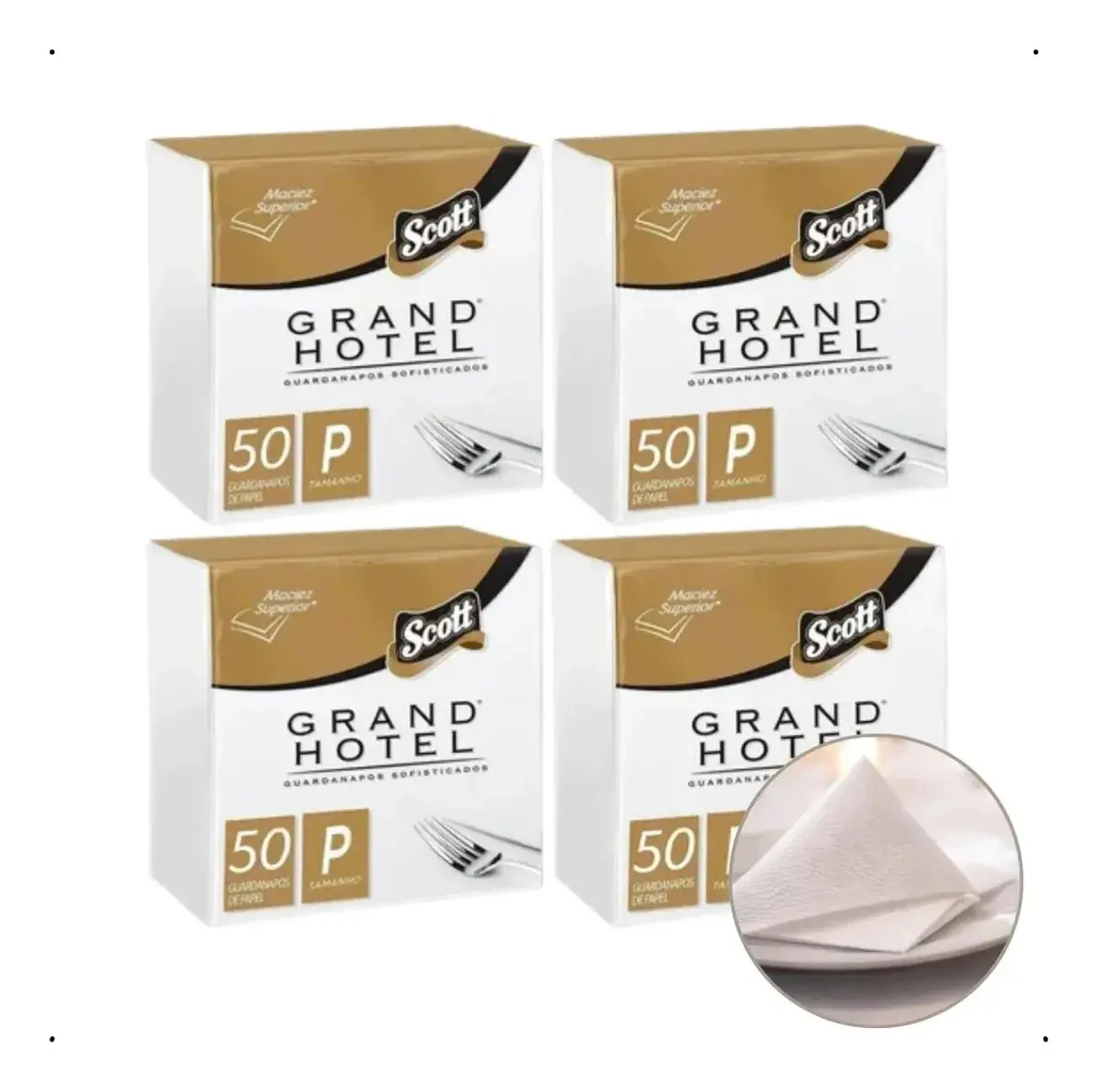 Guardanapo Grand Hotel Pequeno Scott Kimberly Clark C/ 200fl
