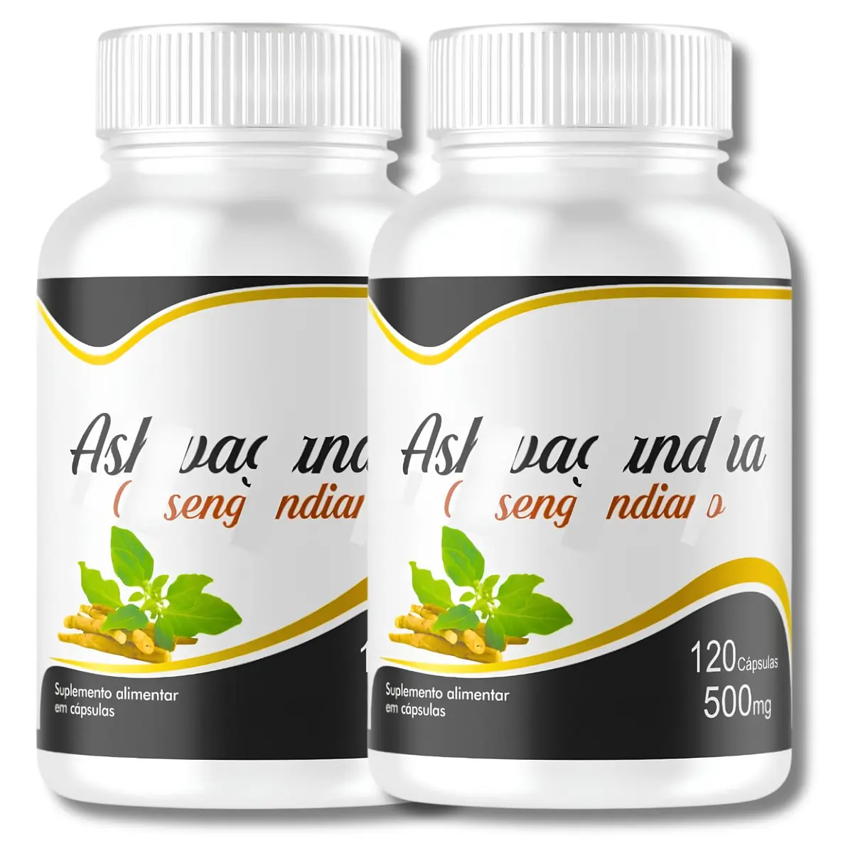 x2 Ash 120 Cápsulas 500mg