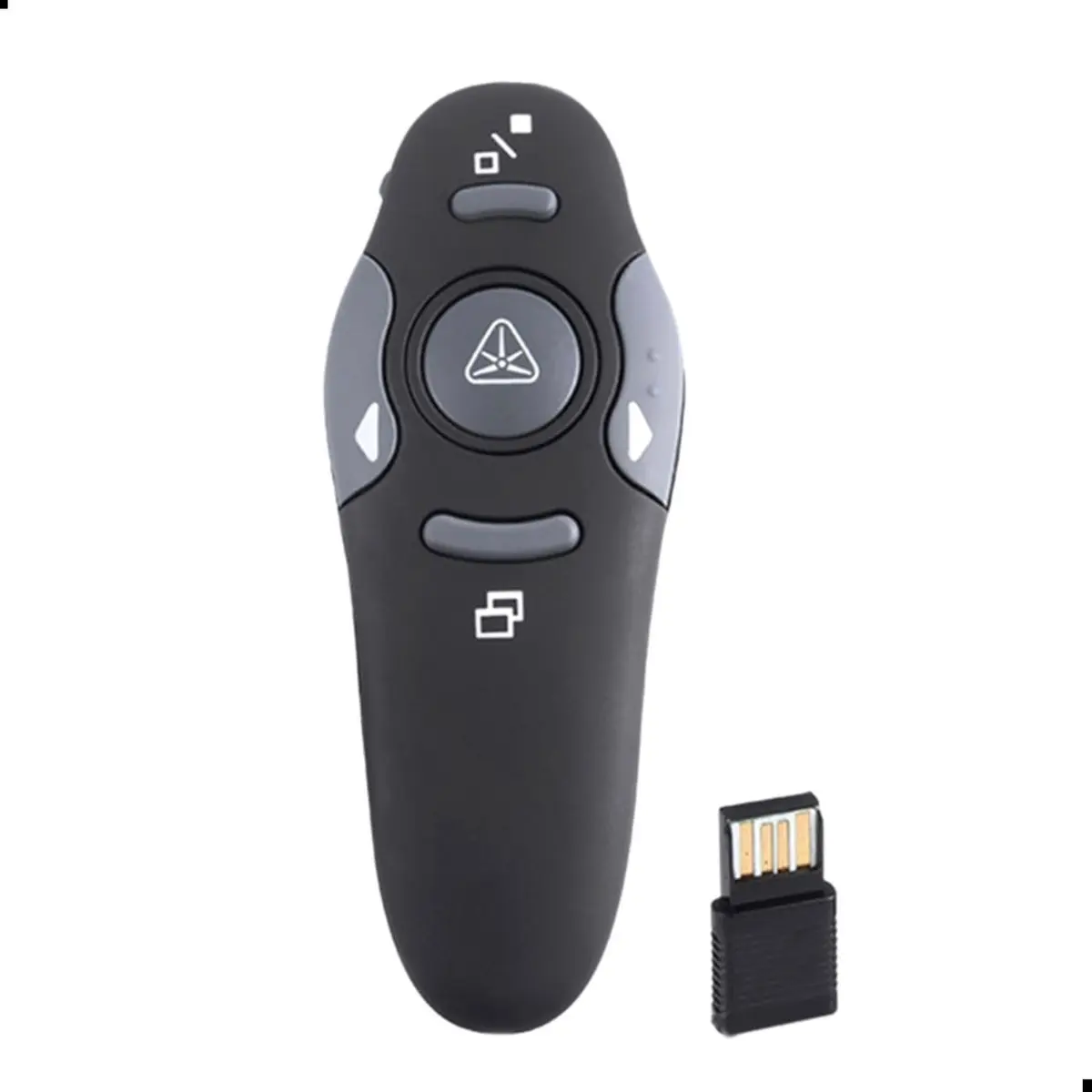 Controle Apresentador Slides Sem Fio USB PowerPoint Aula Reunião Palestra