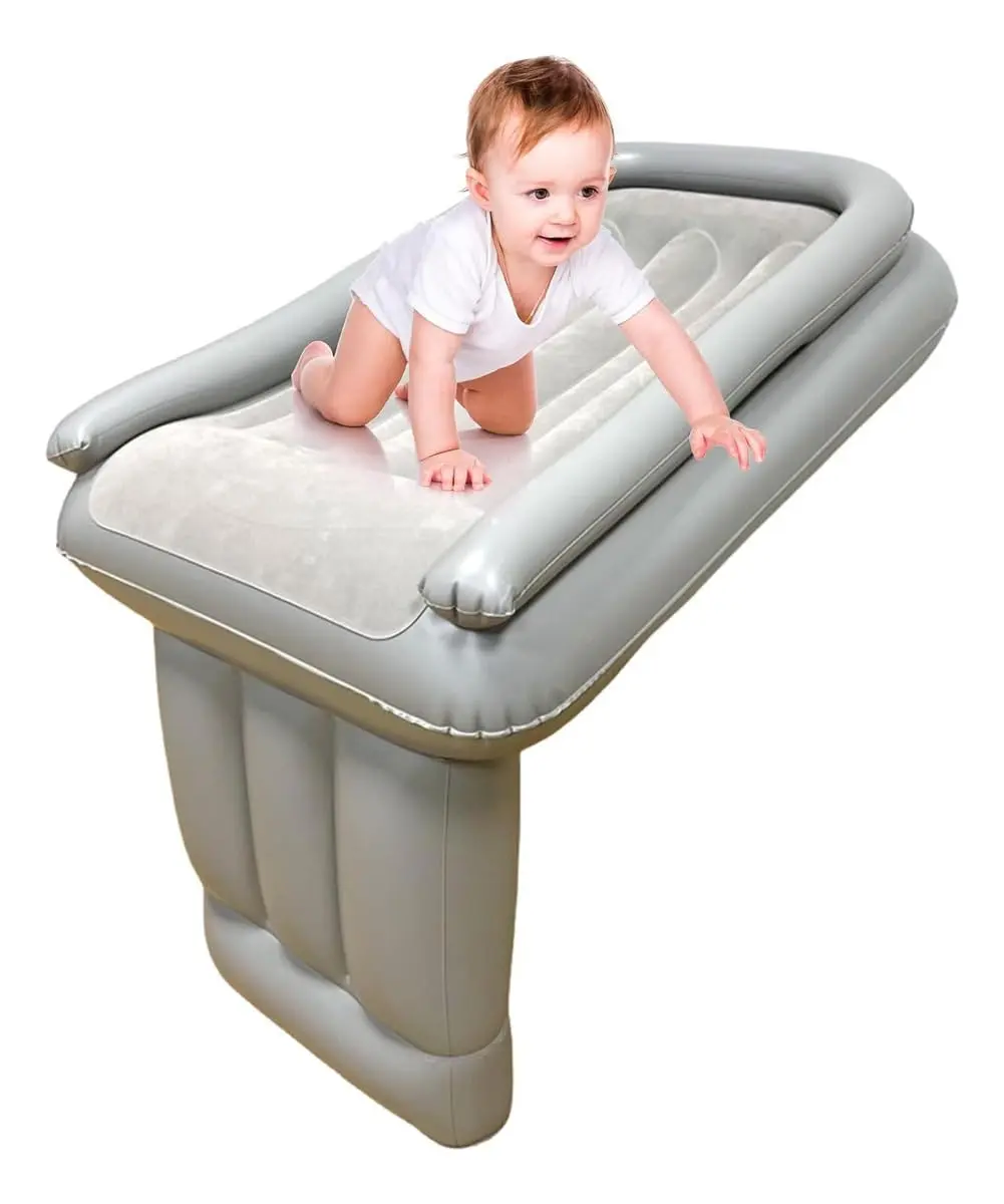 Cama de Avião Inflável de Viagem para Bebês Infantil | Para Viagens, Inflável, Para Bebês, Uso Infantil, Portátil