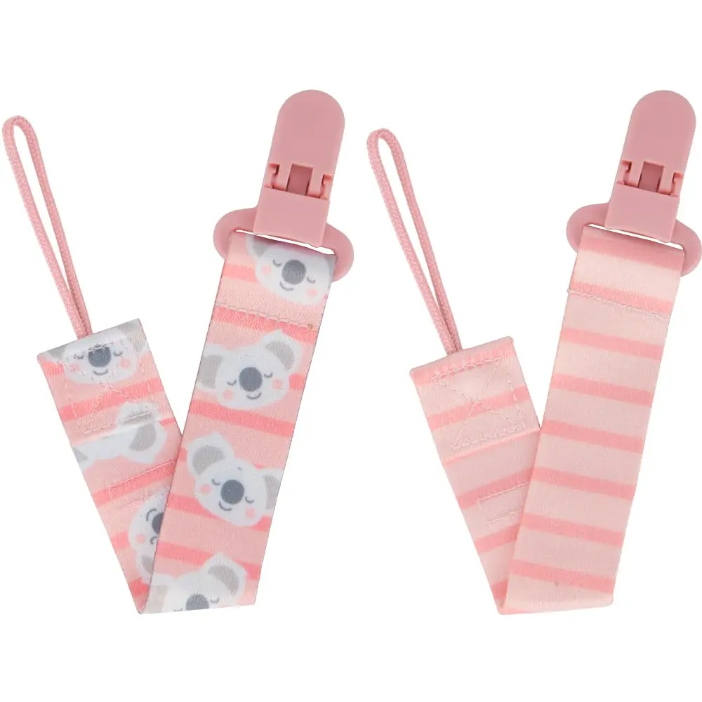 Buba, Kit 2 Prendedores De Chupeta Coala Rosa