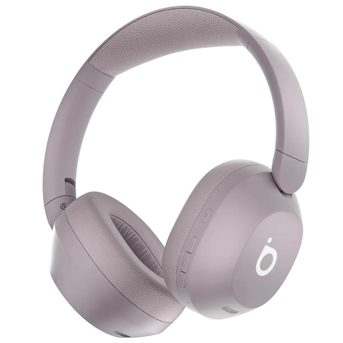 Basike Fone de Ouvido Bluetooth, ANC Cancelamento de Ruído, LE15 (Rosa) | Headphone com Bluetooth 5.4, Headset com Microfone, Certificação Hi-Pure Audio, 30 horas reprodução, Carregamento USB-C - 1