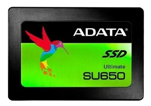 Ssd 480gb Adata Ultimate Su650 2.5 3d Nand 520mb/s Leitura
