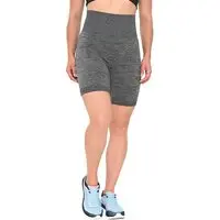 Shorts Knit Olympikus Feminino G Cinza