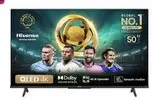 [Primeira Compra R$ 1889] Smart TV 50" UHD 4K QLED Hisense 50Q6N Google TV com HDR10+, Dolby Atmos, Sports Mode, Game Mode Plus e Compatível com Alexa - 1